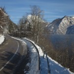 Schöner Drehort direkt am See mit Bergblick