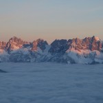 Der Koasa im Morgenlicht, erinnerungen an zahllose Klettertage